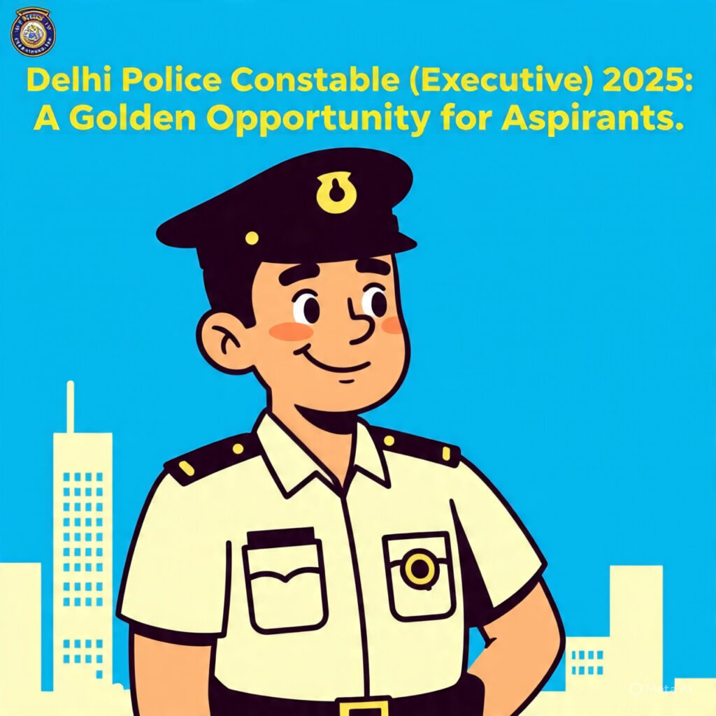 Delhi Police Constable (Executive) 2025: A Golden Opportunity for Aspirants