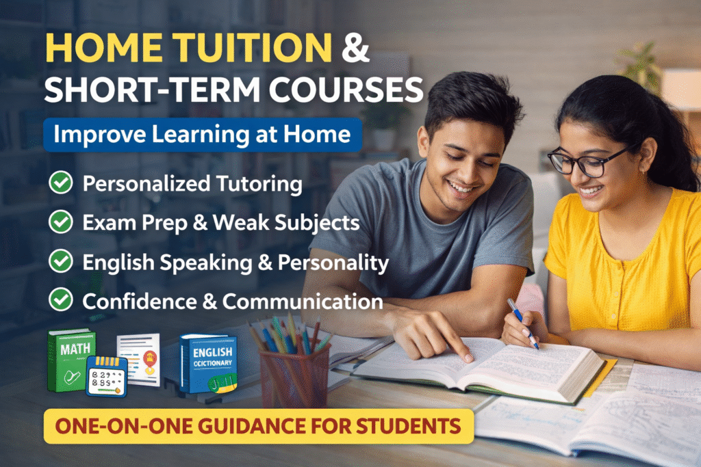 Home Tuition Short Term Courses