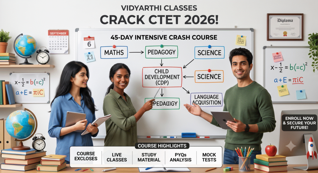CTET CRASH COURSE FOR SEP 2026