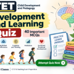 CTET learning and development quiz