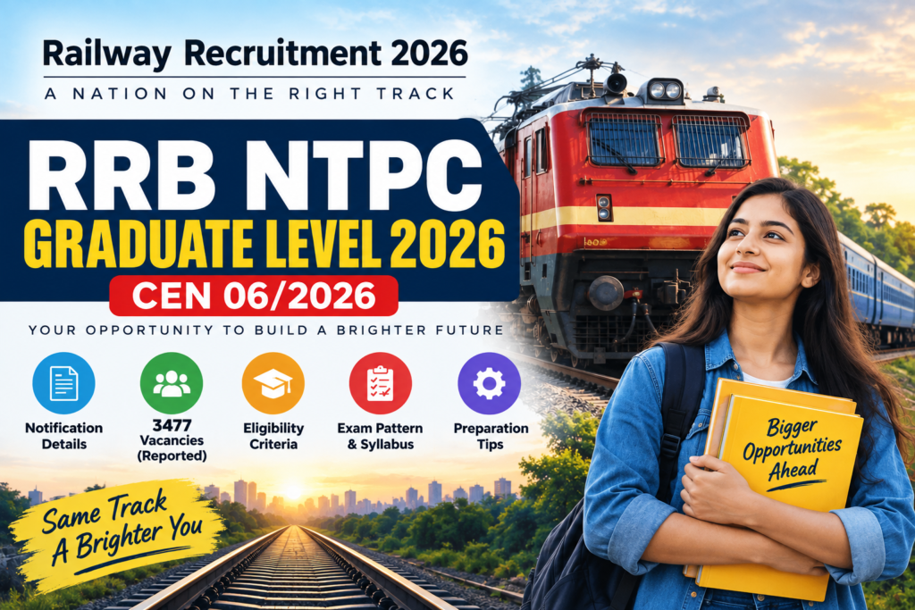 RRB NTPC Graduate Level 2026
